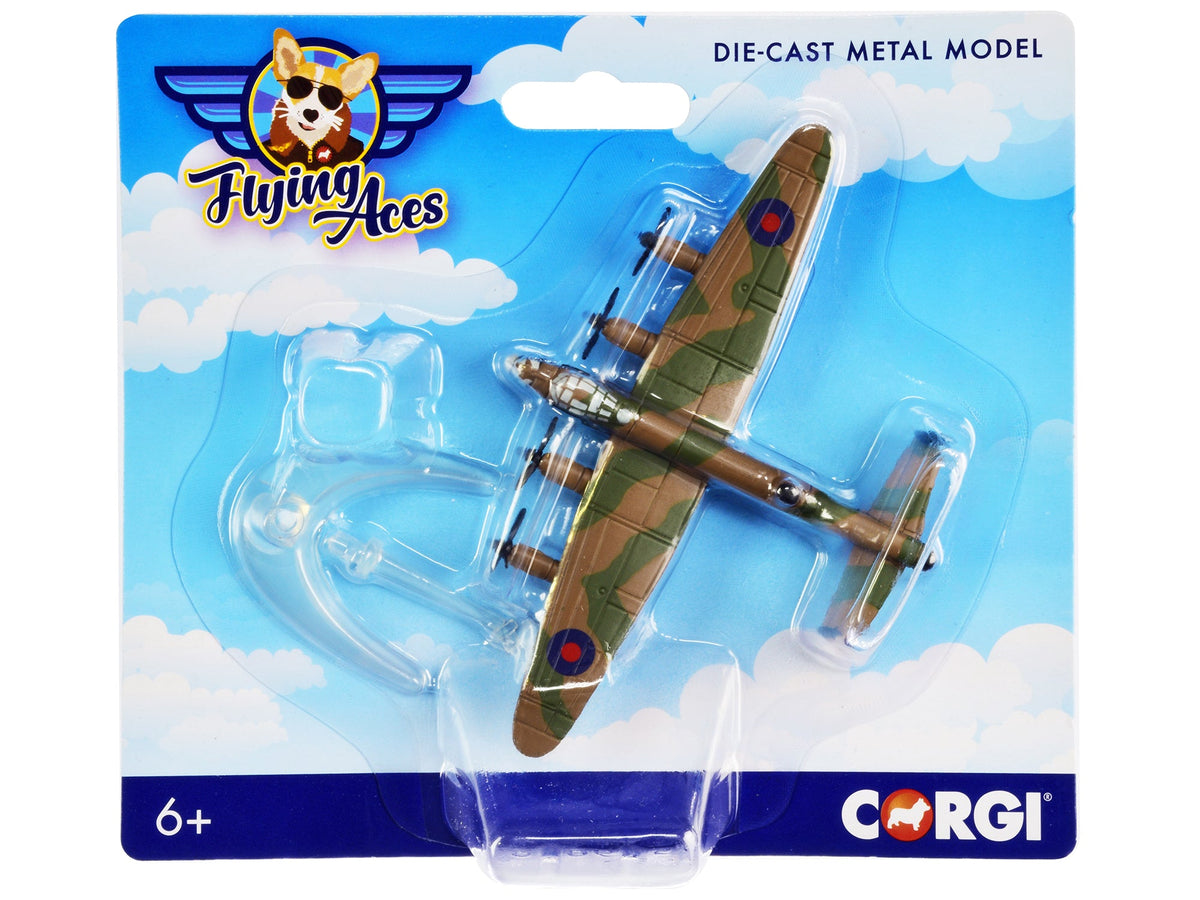 Avro Lancaster Bomber Aircraft "RAF" "Flying Aces" Series Diecast Model by Corgi-Corgi-ModelCars.com