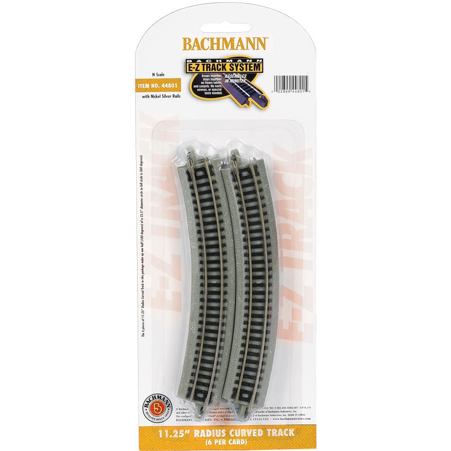 Bachmann 11.25" Radius Curved (N Scale) - Bachmann - ModelCars.com