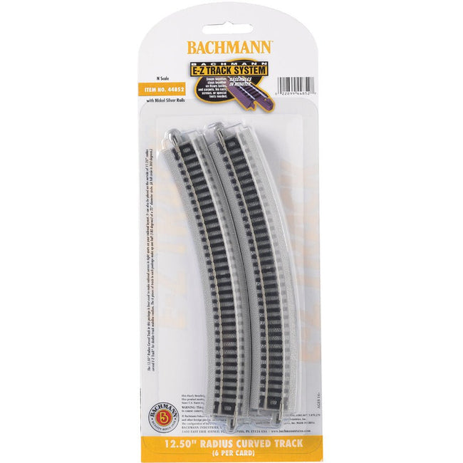 Bachmann 12.50" Radius Curved Track (N Scale) - Bachmann - ModelCars.com