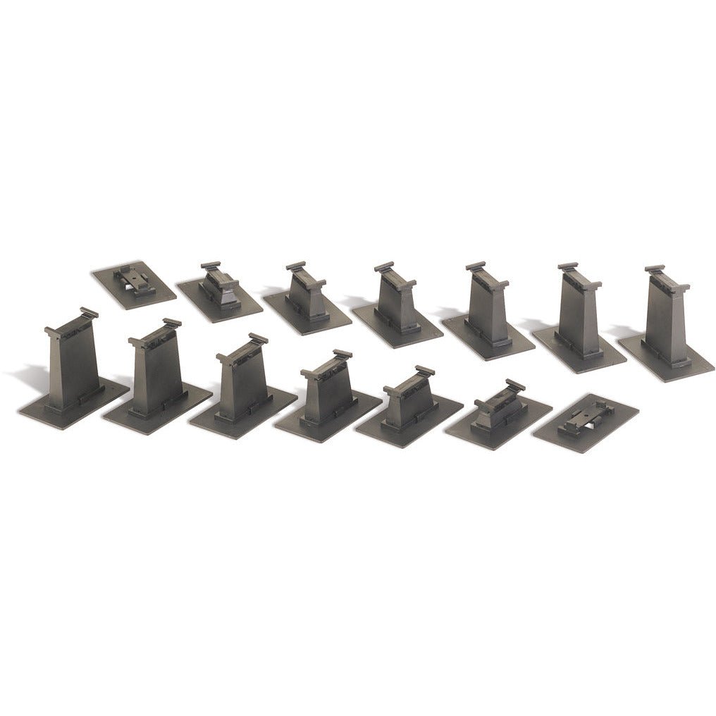 Bachmann 14 - Piece Graduated Pier Set (HO Scale) - Bachmann - ModelCars.com