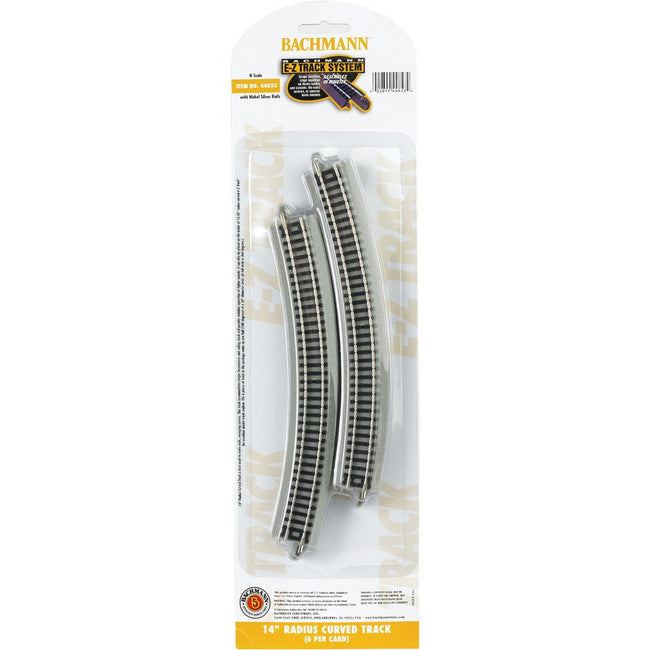 Bachmann 14" Radius Curved Track - N Scale - Bachmann - ModelCars.com