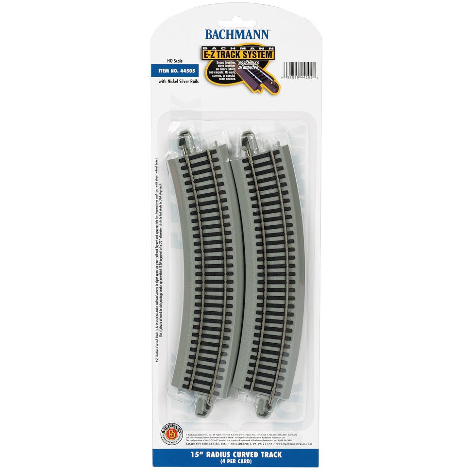 Bachmann 15" Radius Curved (HO Scale) - Bachmann - ModelCars.com