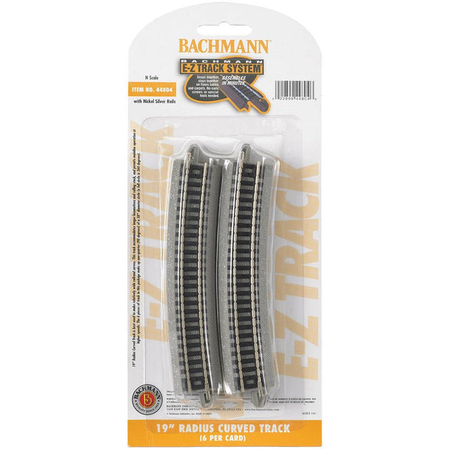 Bachmann 19" Radius Curved (N Scale) - Bachmann - ModelCars.com