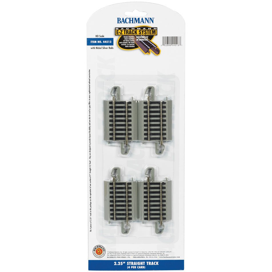 Bachmann 2.25" Straight (HO Scale) - Bachmann - ModelCars.com