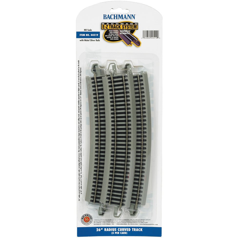 Bachmann 26" Radius Curved (HO Scale) - Bachmann - ModelCars.com