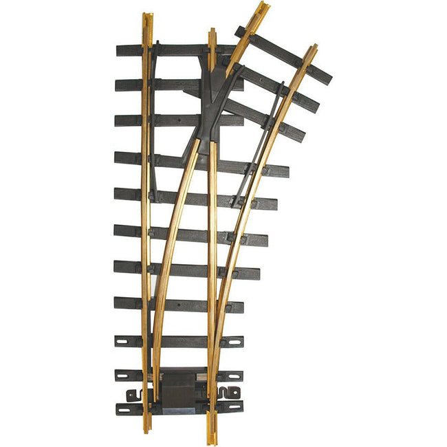 Bachmann 30 Degree 4' Diameter Turnout, Right - Brass Track (Large Scale) - Bachmann - ModelCars.com