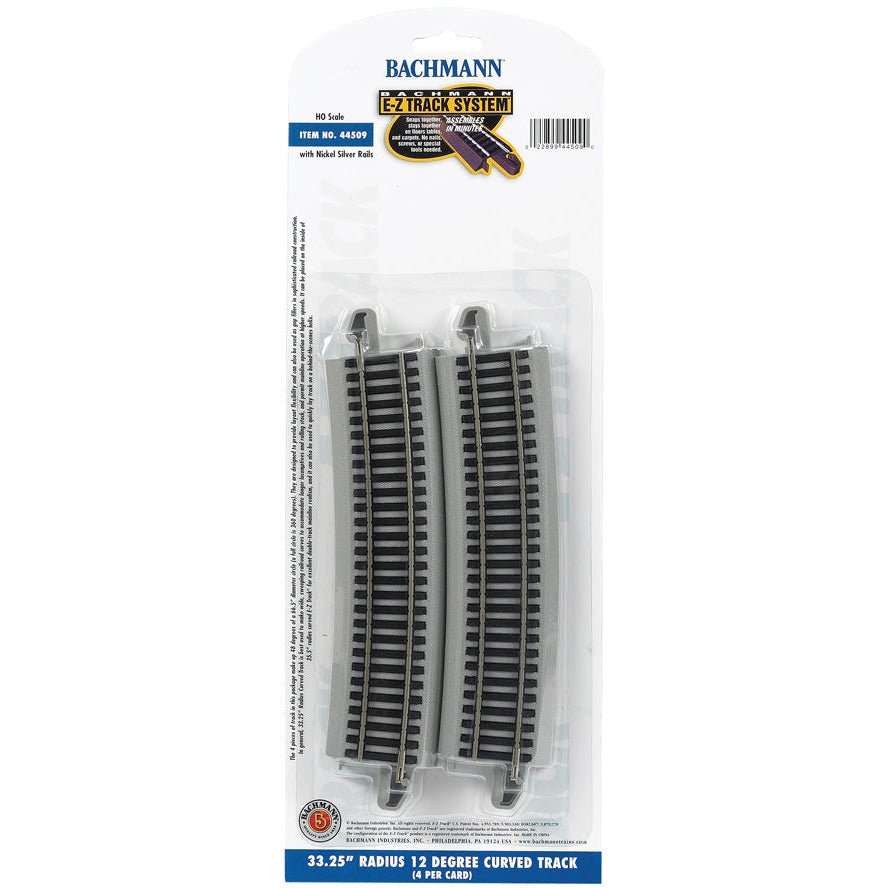 Bachmann 33.25" Radius 12 Degree Curved (HO Scale) - Bachmann - ModelCars.com