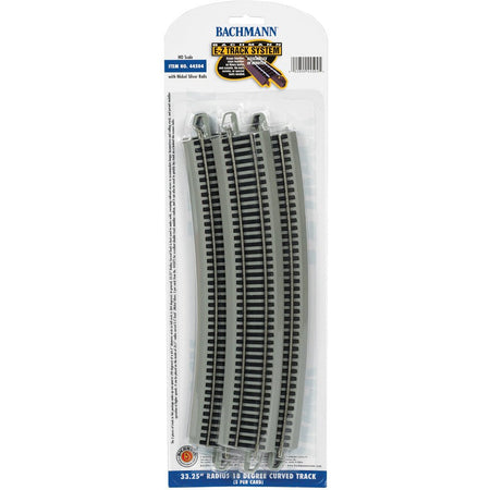 Bachmann 33.25" Radius 18 Degree Curved (HO Scale) - Bachmann - ModelCars.com