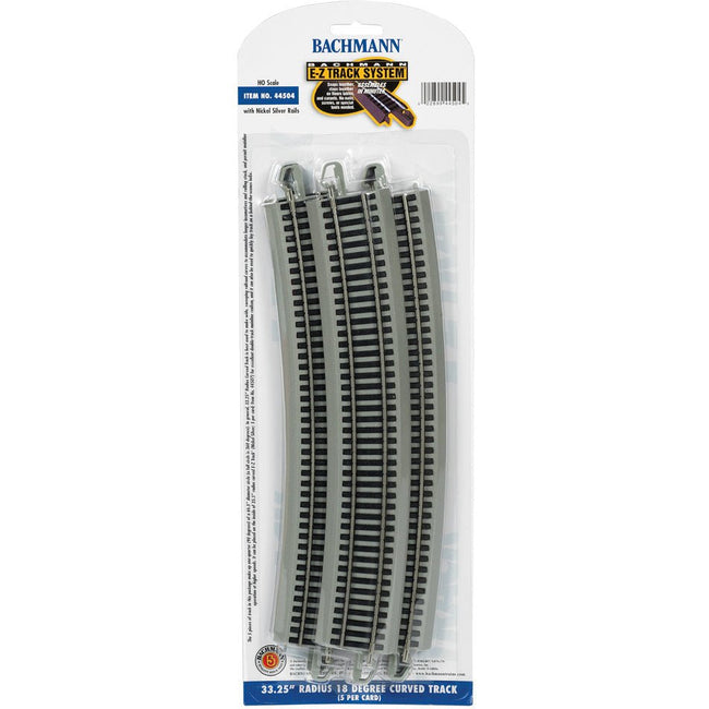 Bachmann 33.25" Radius 18 Degree Curved (HO Scale) - Bachmann - ModelCars.com
