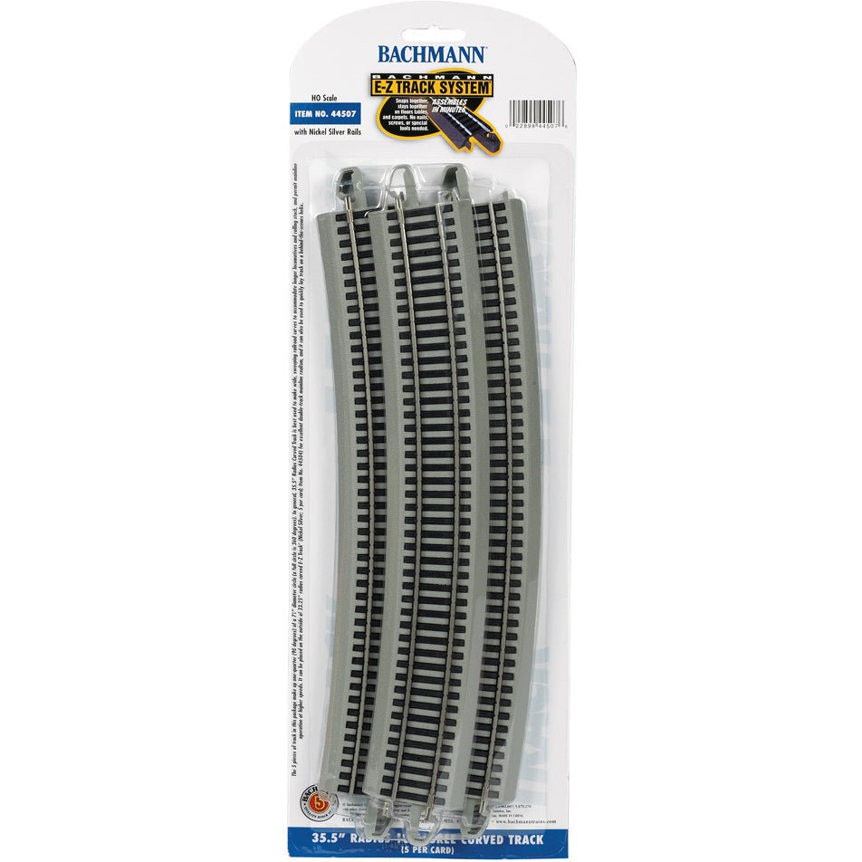 Bachmann 35.50" Radius 18 Degree Curved (HO Scale) - Bachmann - ModelCars.com