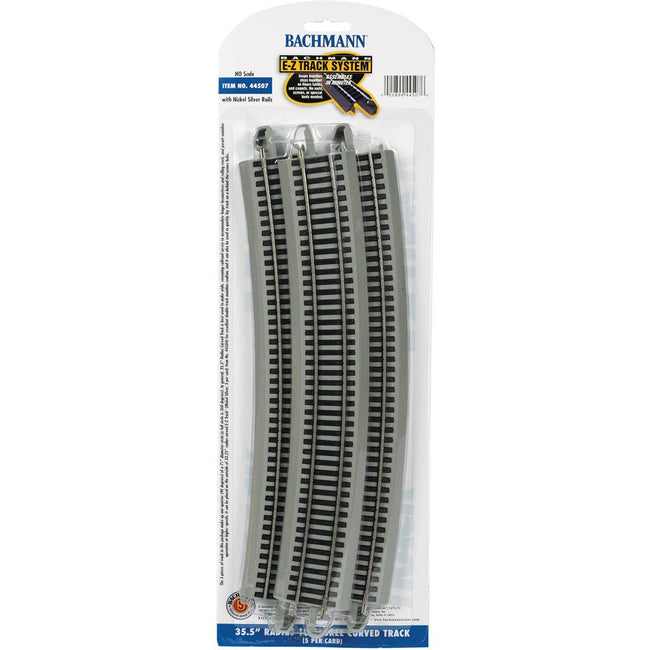 Bachmann 35.50" Radius 18 Degree Curved (HO Scale) - Bachmann - ModelCars.com