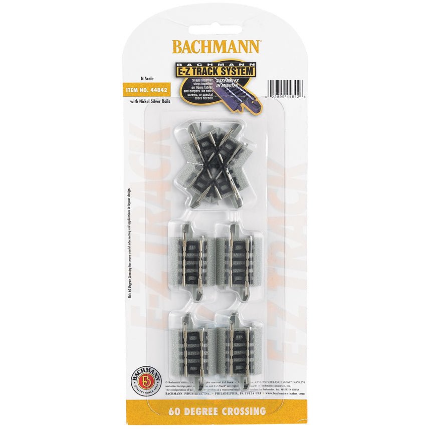 Bachmann 60 Degree Crossing Tracks (N Scale) - Bachmann - ModelCars.com