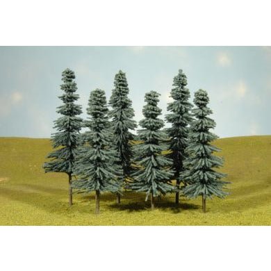 Bachmann 8" - 10" Blue Spruce Trees - Bachmann - ModelCars.com