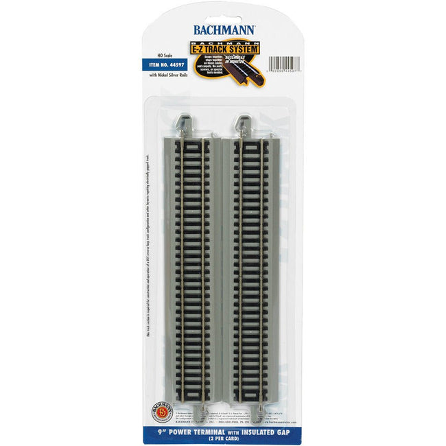 Bachmann 9" Power Terminal with Insulated Gap (HO Scale) - Bachmann - ModelCars.com