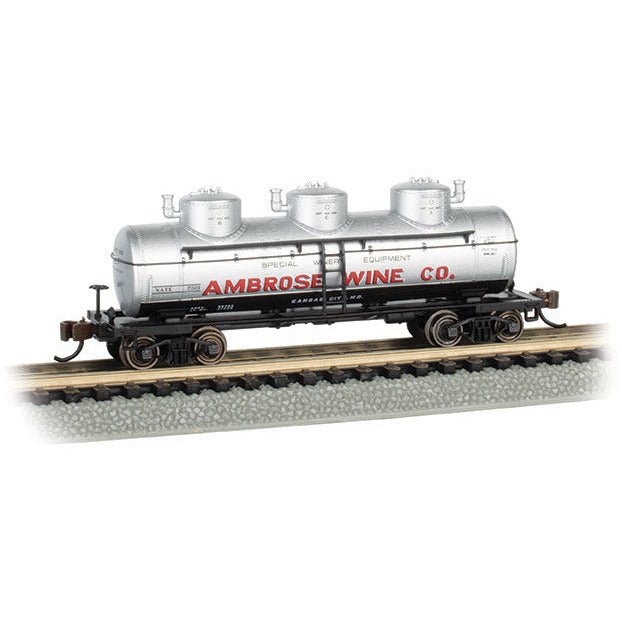 Bachmann Ambrose Wine Co. - 3 - Dome Tank Car - Bachmann - ModelCars.com