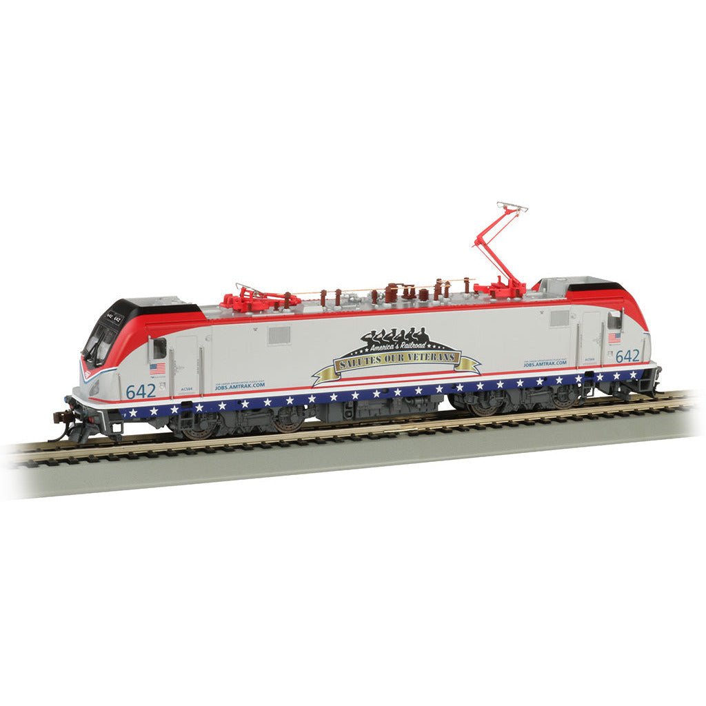 Bachmann Amtrak 642 Salutes our Veterans - Siemens ACS - 64 - DCC Sound - Bachmann - ModelCars.com