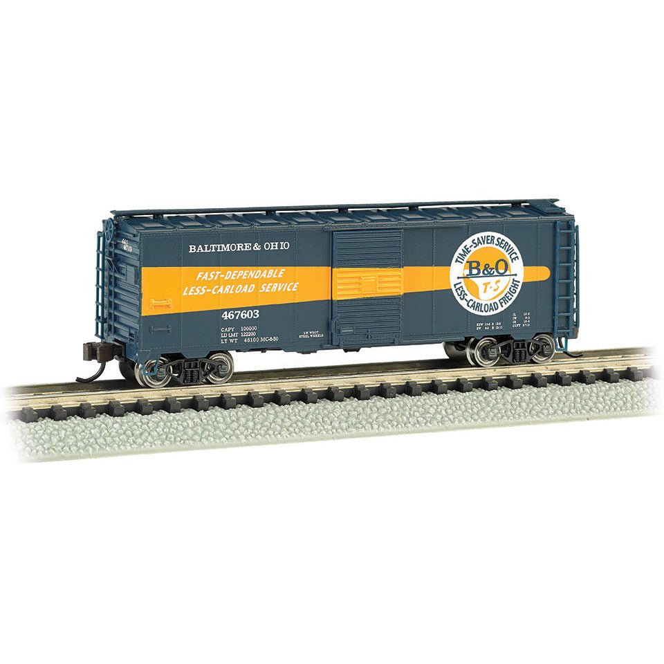 Bachmann B&O® Timesaver 467603 - AAR 40' Steel Box Car - Bachmann - ModelCars.com