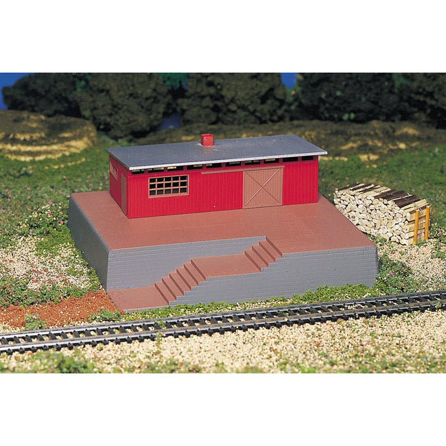 Bachmann Building with Steam Whistle (HO Scale) - Bachmann - ModelCars.com