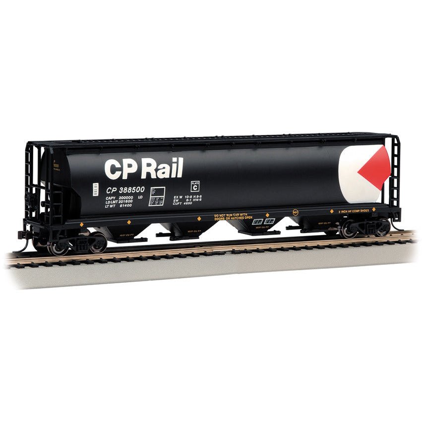 Bachmann Canadian Pacific - 4 Bay Cylindrical Grain Hopper - Bachmann - ModelCars.com