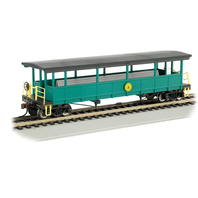 Bachmann Cass Scenic Railroad - Open - Sided Excursion Car (HO Scale) - Bachmann - ModelCars.com