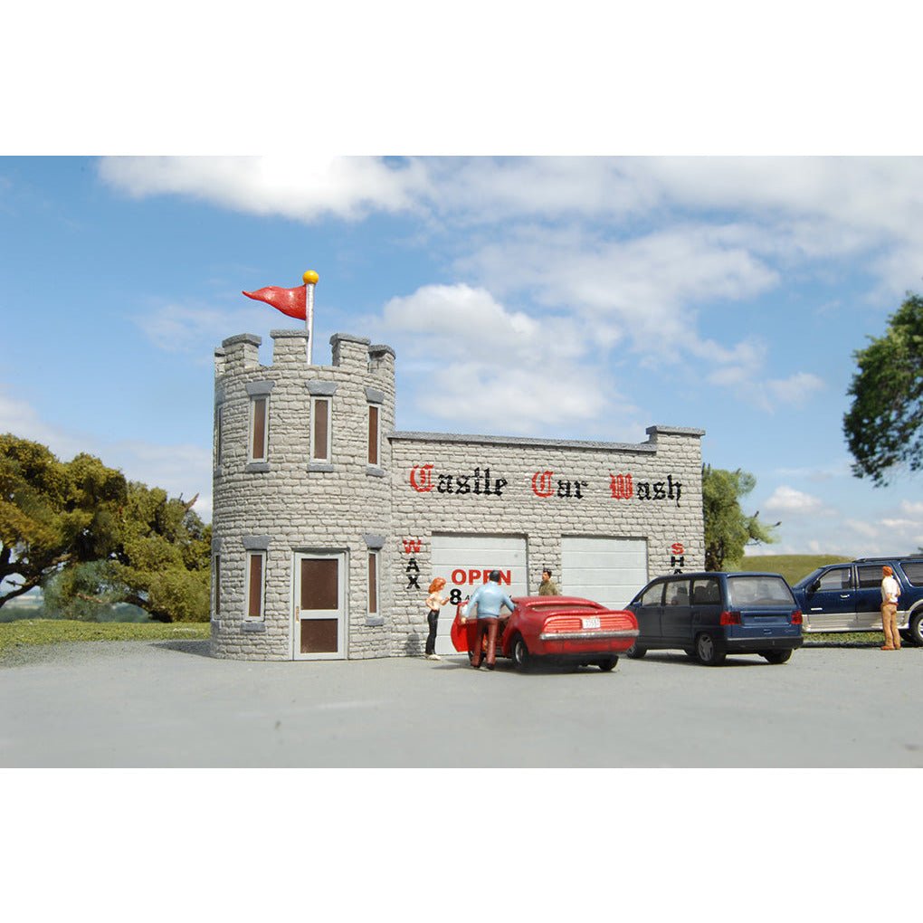 Bachmann Castle Car Wash - Roadside U.S.A® Building (HO Scale) - Bachmann - ModelCars.com