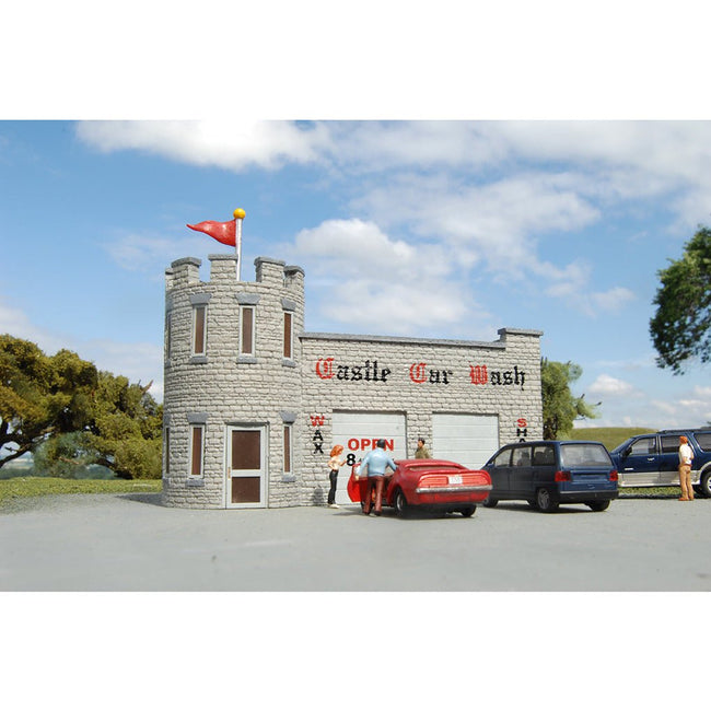 Bachmann Castle Car Wash - Roadside U.S.A® Building (HO Scale) - Bachmann - ModelCars.com