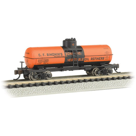 Bachmann C.F. Simonin's Sons 20003 - ACF 36.5' 10K Gal 1 - Dome Tank Car - Bachmann - ModelCars.com