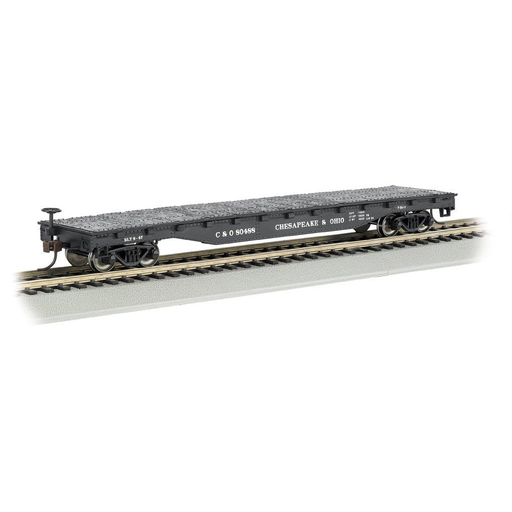 Bachmann Chesapeake & Ohio® - 52' Flat Car (HO Scale) - Bachmann - ModelCars.com