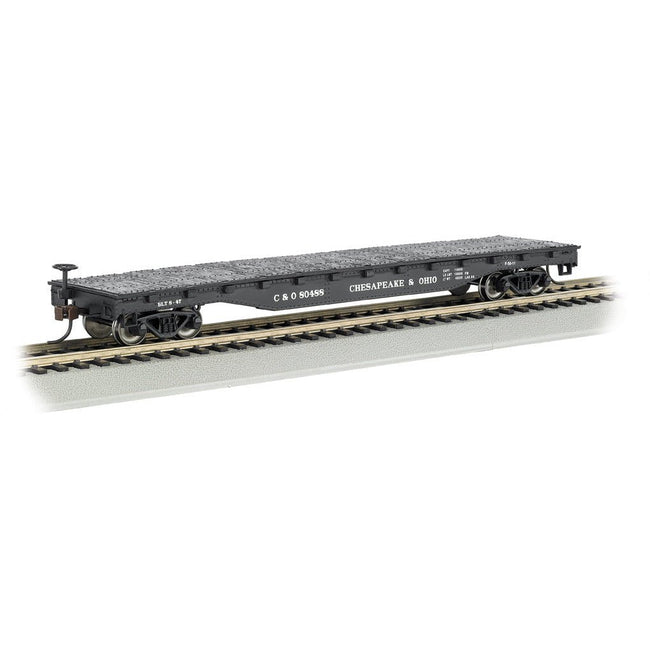 Bachmann Chesapeake & Ohio® - 52' Flat Car (HO Scale) - Bachmann - ModelCars.com
