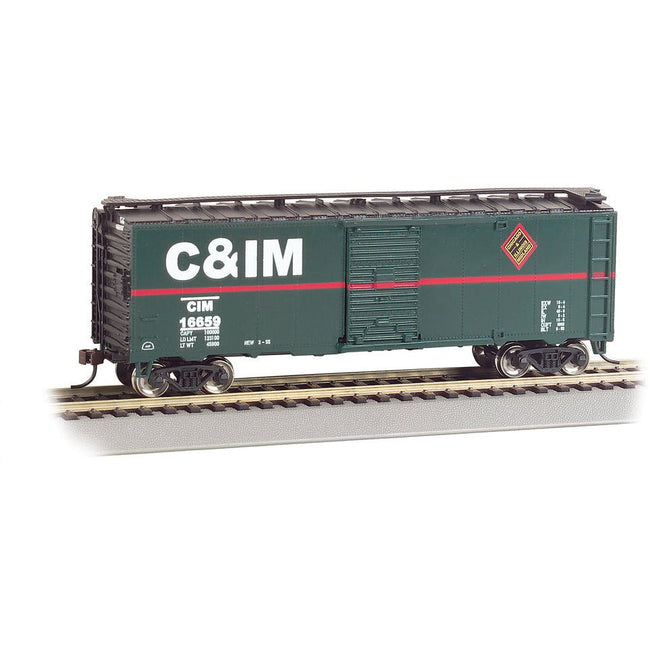 Bachmann Chicago & Illinois Midland - 40' Box Car (HO Scale) - Bachmann - ModelCars.com