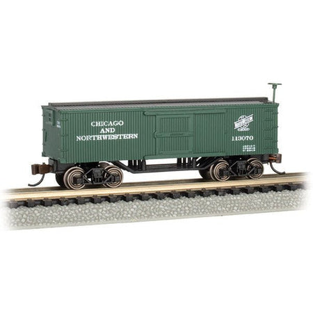 Bachmann Chicago & North Western™ - Old - Time Box Car (N Scale) - Bachmann - ModelCars.com