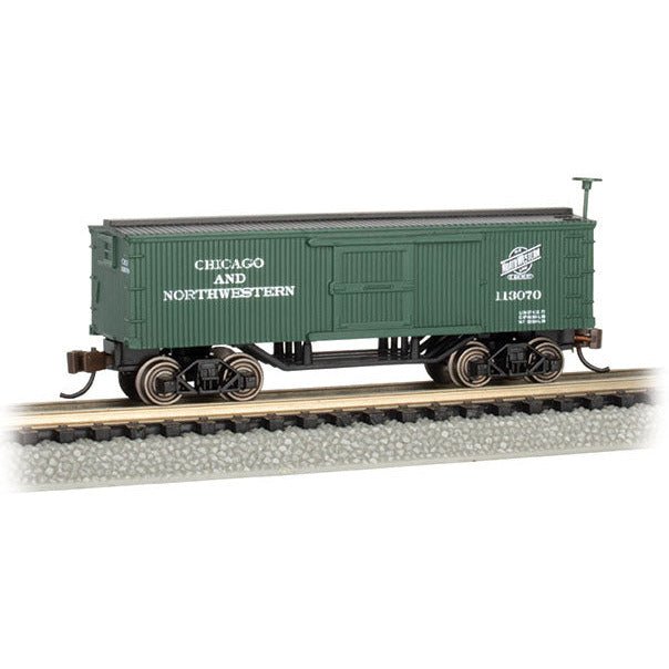 Bachmann Chicago & North Western™ - Old - Time Box Car (N Scale) - Bachmann - ModelCars.com