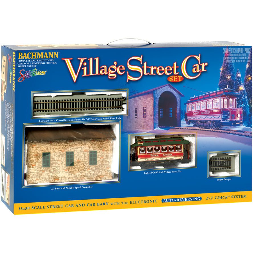 Bachmann Christmas Streetcar Set - Bachmann - ModelCars.com