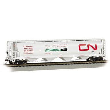 Bachmann CN Environmental Mode - 4 Bay Cylindrical Grain Hopper - Bachmann - ModelCars.com