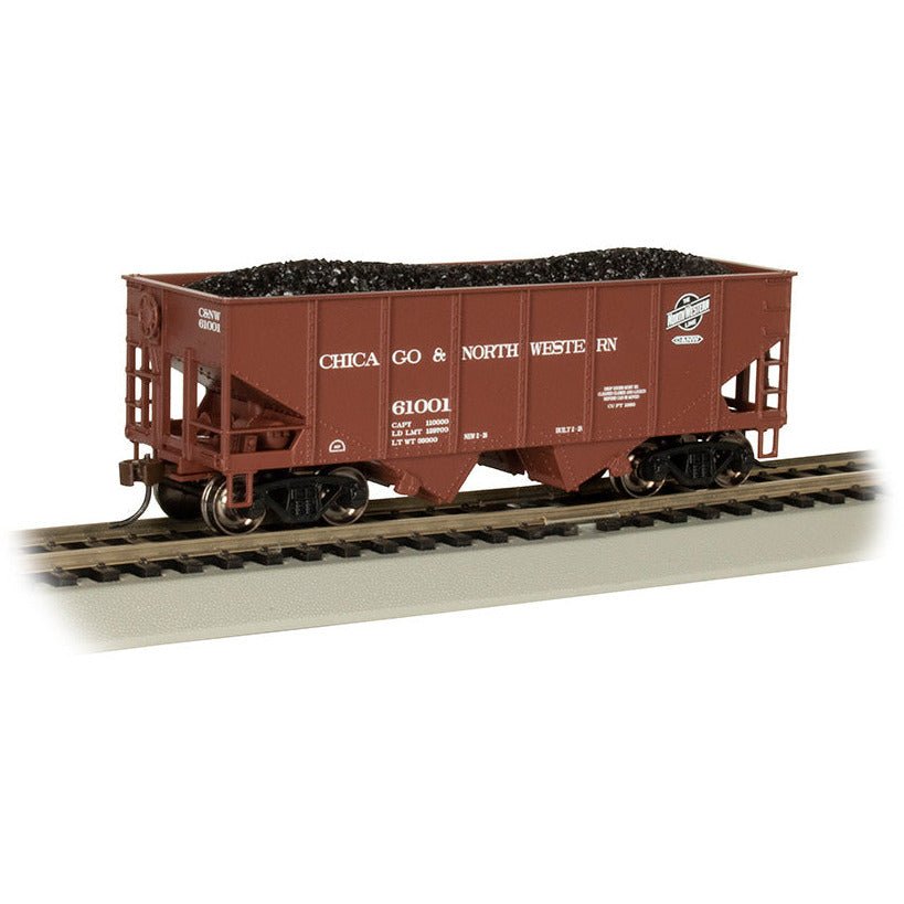 Bachmann C&NW™ 61001 - 55 - Ton 2 - Bay USRA Outside Braced Hopper - Bachmann - ModelCars.com