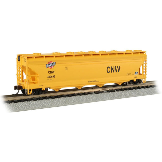 Bachmann CNW™ - ACF 56' 4 - Bay Center Flow Hopper - Bachmann - ModelCars.com