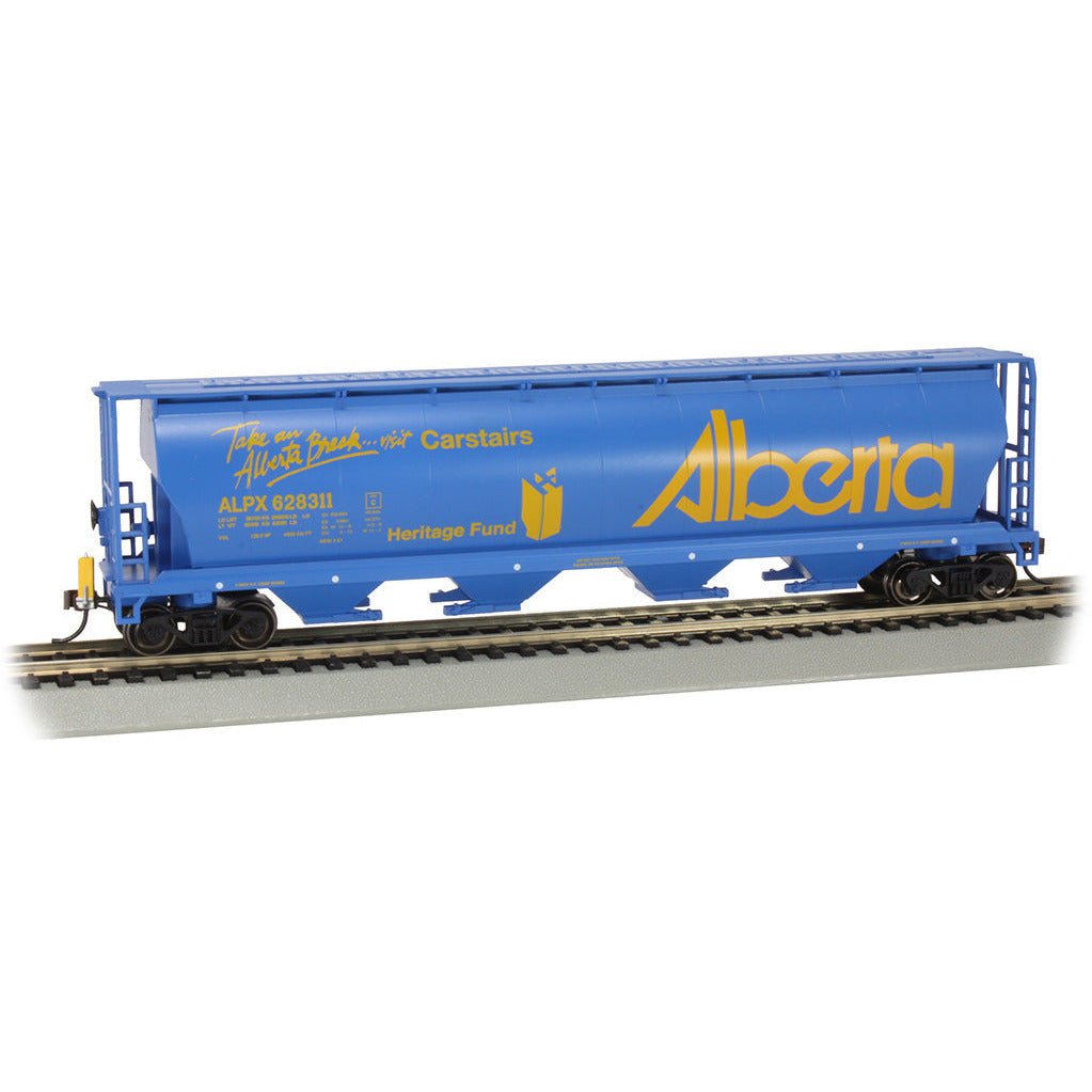 Bachmann Cylindrical Grain Hopper with FRED - Alberta 628311 - Carstairs - Bachmann - ModelCars.com