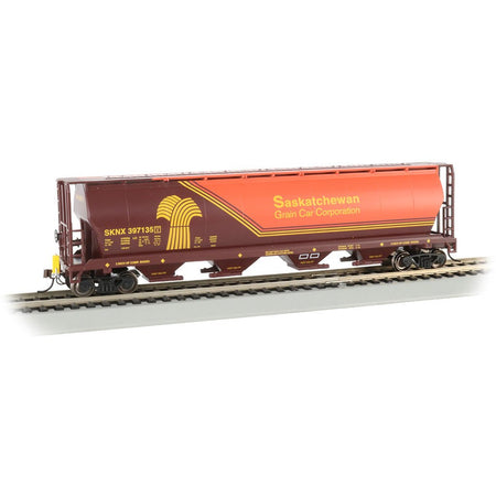 Bachmann Cylindrical Grain Hopper with FRED - Saskatchewan - Bachmann - ModelCars.com