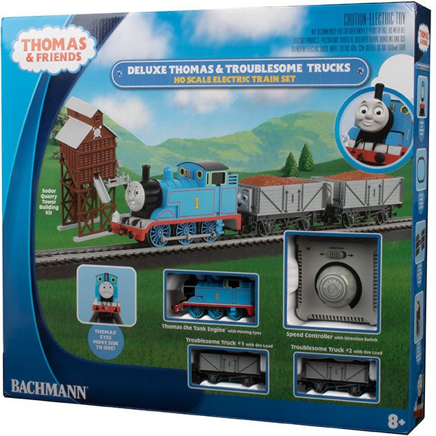 Bachmann Deluxe Thomas & The Troublesome Trucks Set (HO Scale) - Bachmann - ModelCars.com