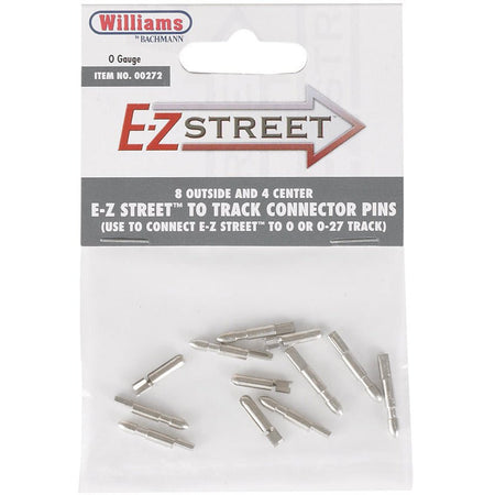 Bachmann E - Z Street® To Track Connector Pins (8 Outside & 4 Center) - Bachmann - ModelCars.com
