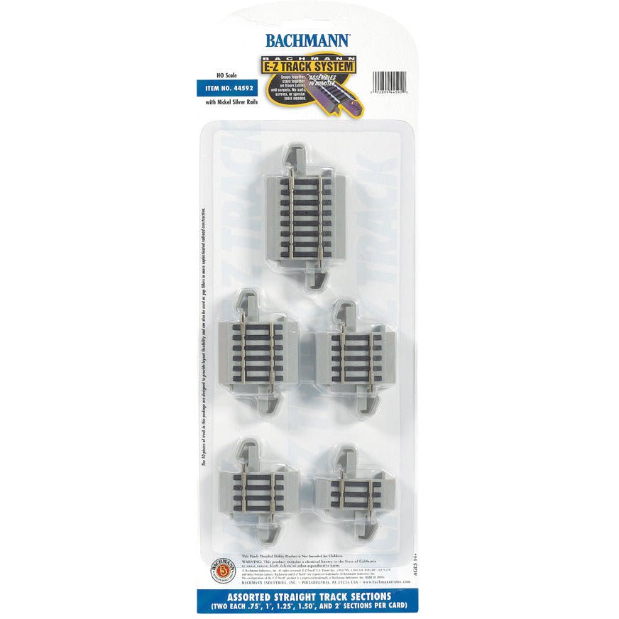 Bachmann E - Z Track® Connector Assortment (HO Scale) - Bachmann - ModelCars.com