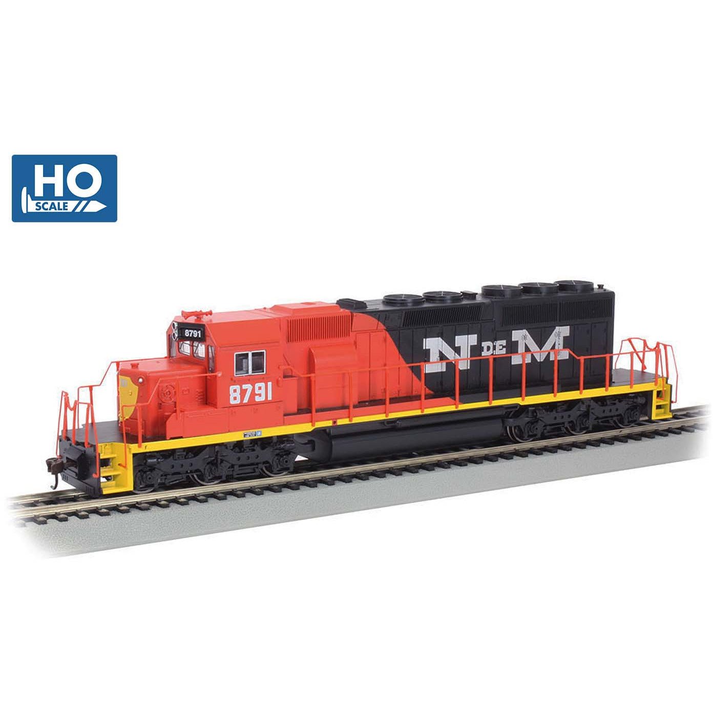 Bachmann EMD SD40 - 2 - Ferrocarriles Nacionales de México 8791 - Bachmann - ModelCars.com