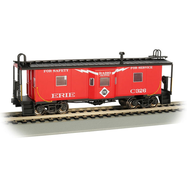 Bachmann Erie - Bay Window w/ Roof Walk Caboose (HO Scale) - Bachmann - ModelCars.com