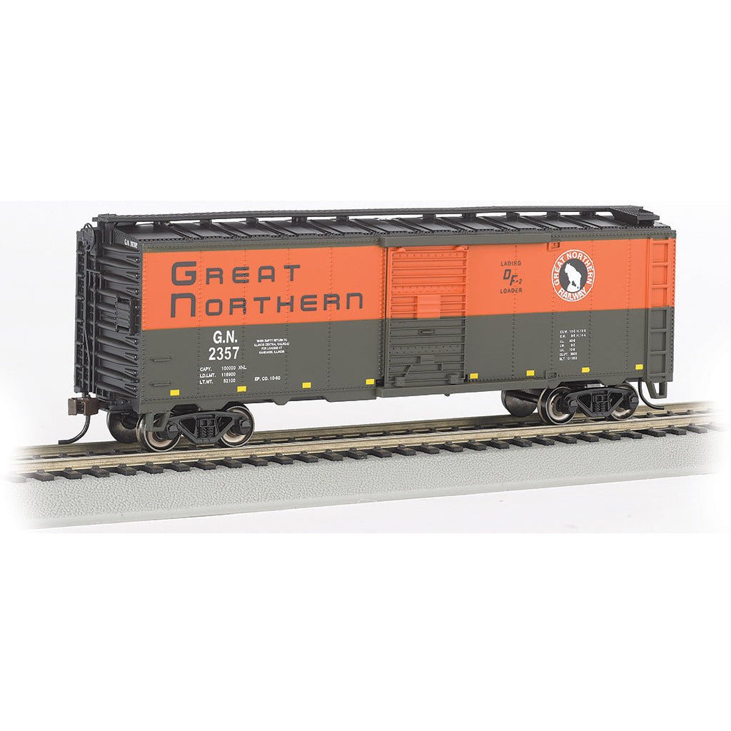 Bachmann Great Northern 2357 40' Box Car (HO Scale) - Bachmann - ModelCars.com