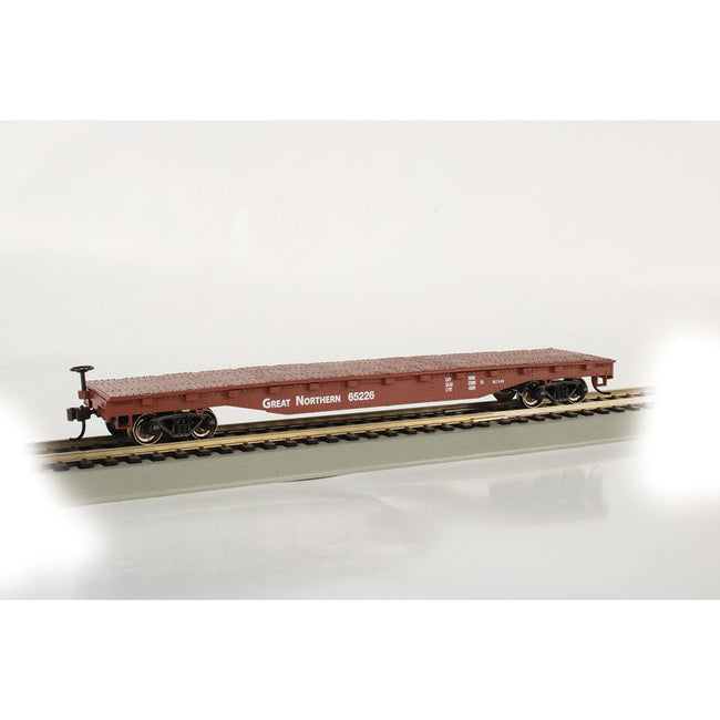 Bachmann Great Northern - 52' Flat Car (HO Scale) - Bachmann - ModelCars.com