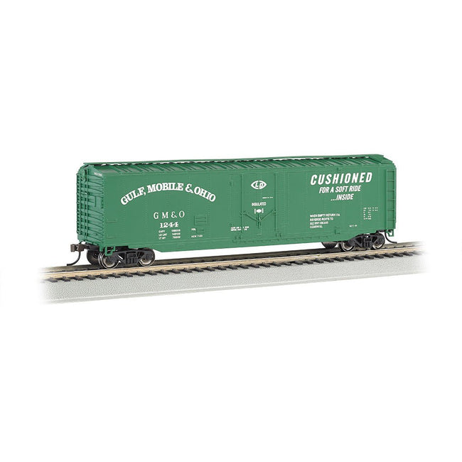 Bachmann Gulf Mobile & Ohio - 50' Plug Door Box Car (HO Scale) - Bachmann - ModelCars.com