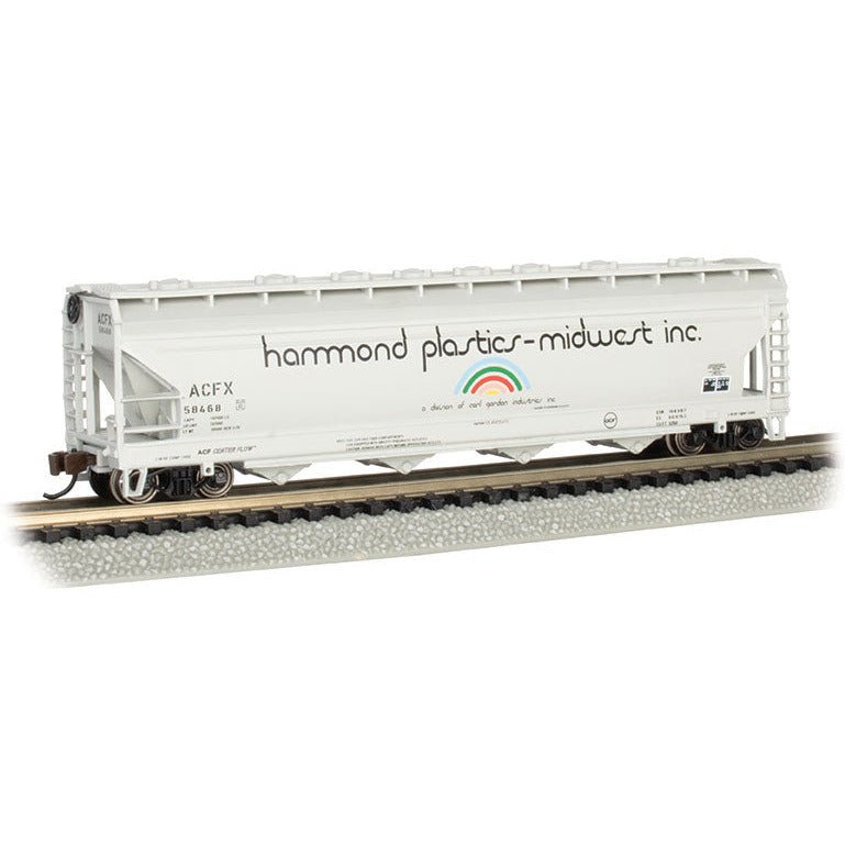Bachmann Hammond Plastics 58468 - ACF 56' 4 - Bay Center Flow Hopper - Bachmann - ModelCars.com