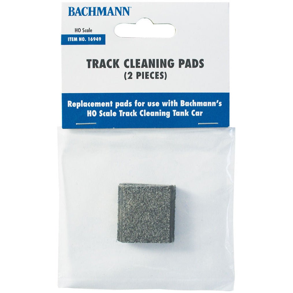 Bachmann HO Scale Track - Cleaning Replacement Pads (2/Package) - Bachmann - ModelCars.com
