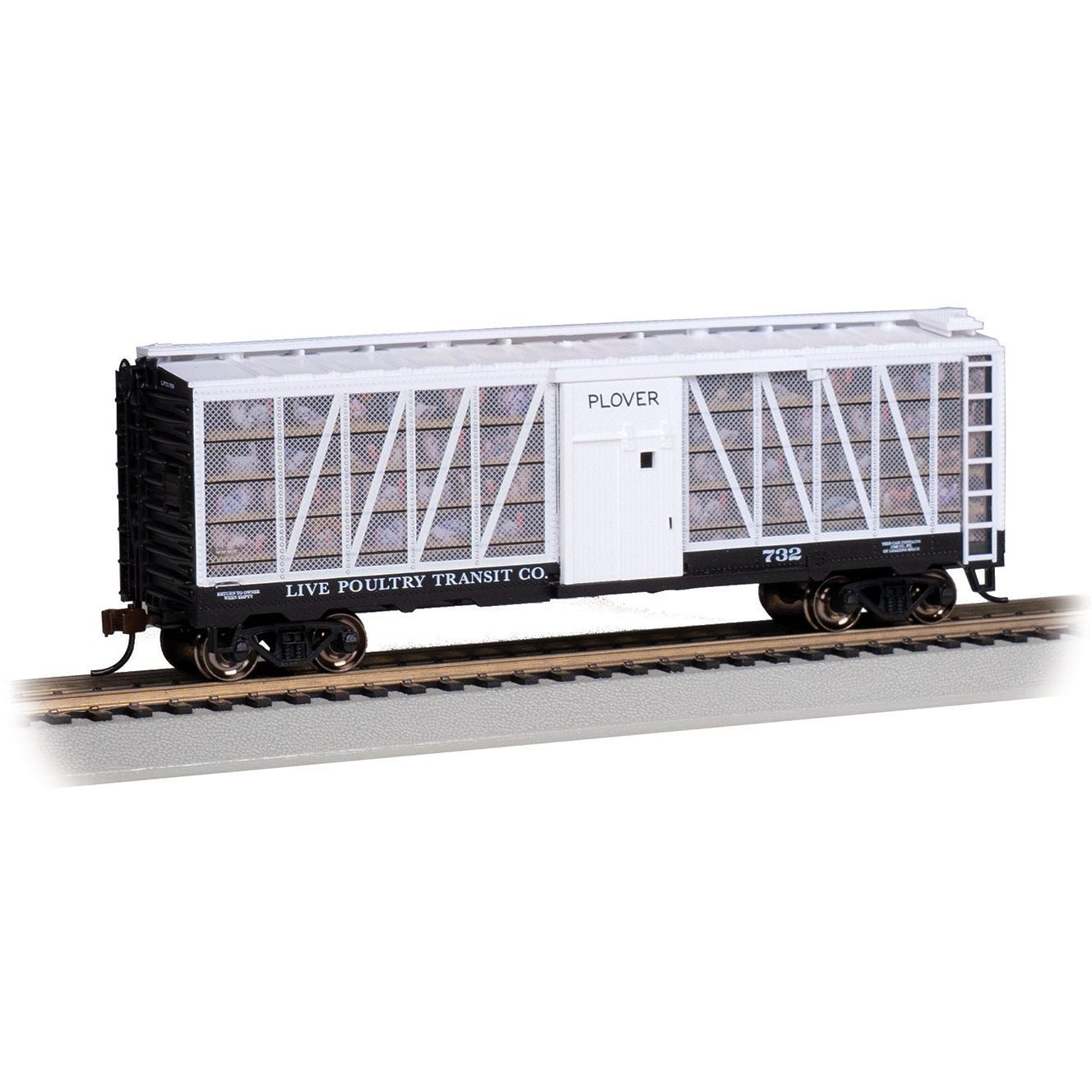 Bachmann Live Poultry Transit Co. 732 (Plover with Turkeys) - Bachmann - ModelCars.com