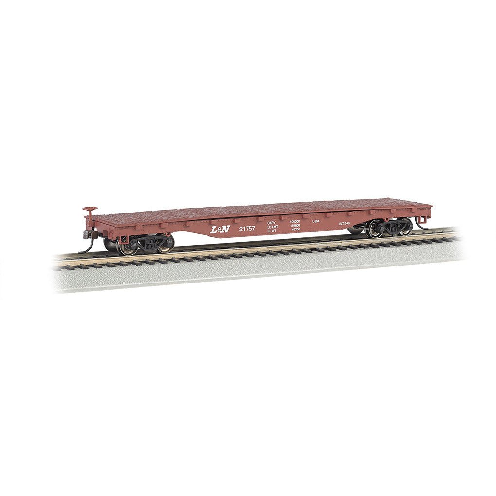 Bachmann Louisville & Nashville® - 52' Flat Car (HO Scale) - Bachmann - ModelCars.com